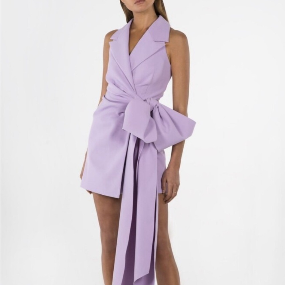 Misha Collection Lilac Dress Size 6